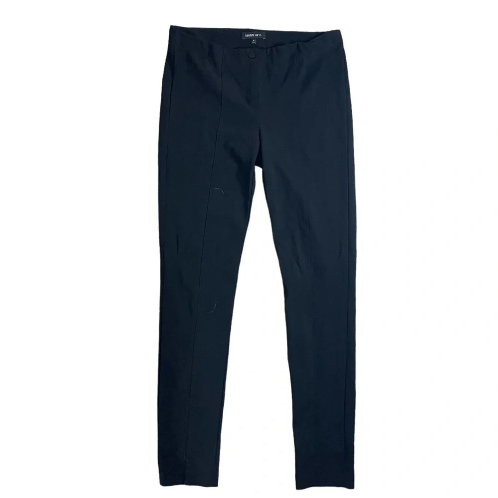 Lafayette 148 New York Black Trouser Pants Women’s Size Medium Career Office